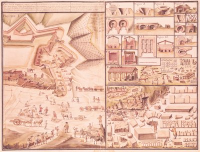 Construction of a Town Square and the Tools Used by Claude Masse